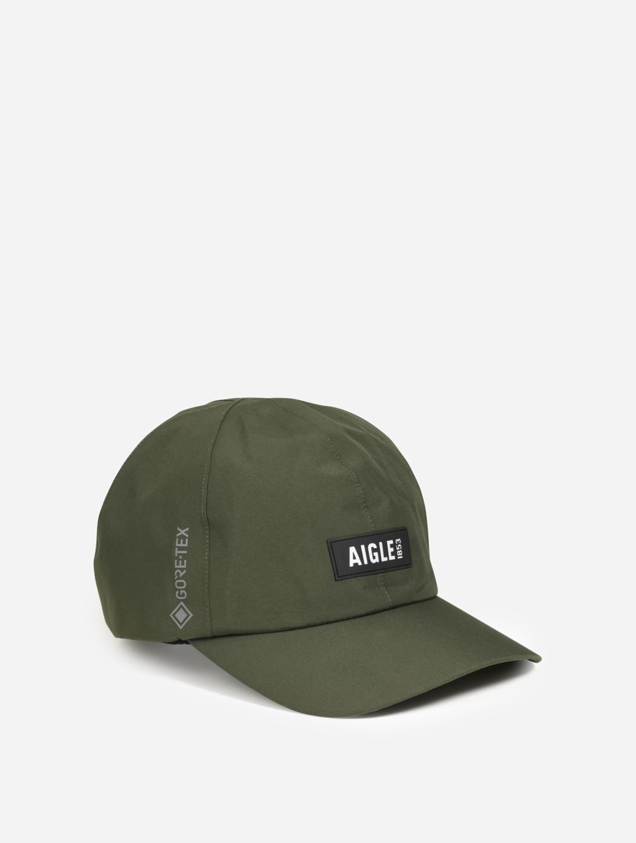 Aigle Adjustable Gore-tex Iconic Caps Heren Groen | AY628