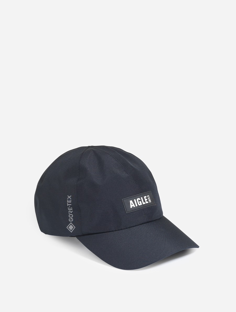 Aigle Adjustable Gore-tex Iconic Caps Heren Zwart | CT306