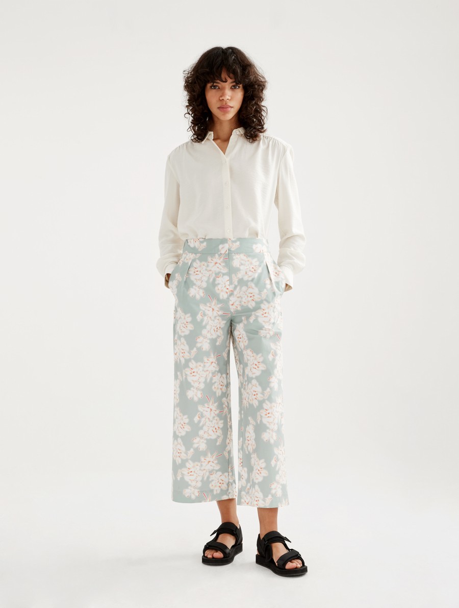 Aigle All-over Brede Leg Broek Dames Gekleurd | IW792