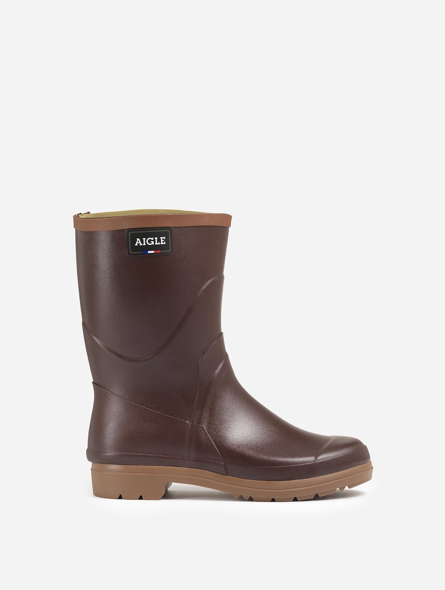 Aigle Ankle Regenlaarzen Dames Bruin | NC614