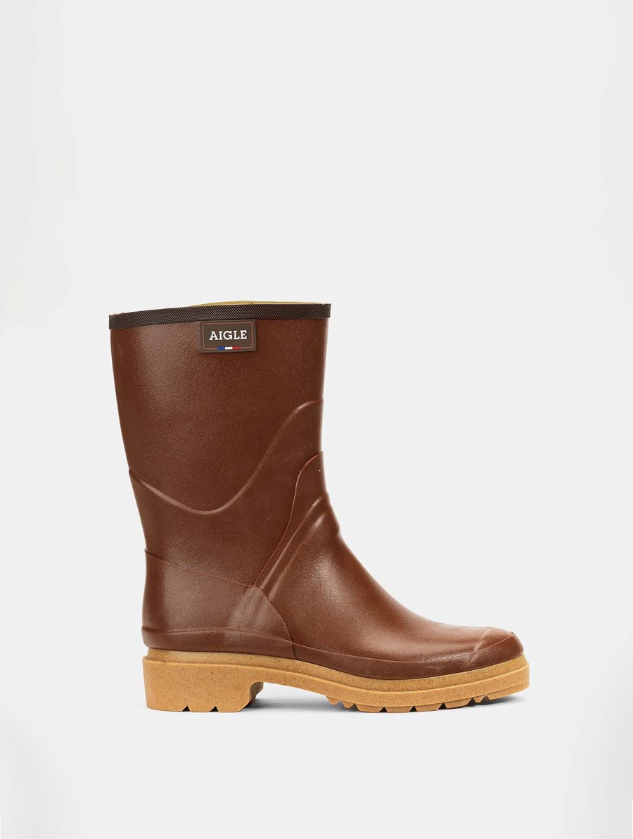 Aigle Ankle Regenlaarzen Heren Koffie | UY760