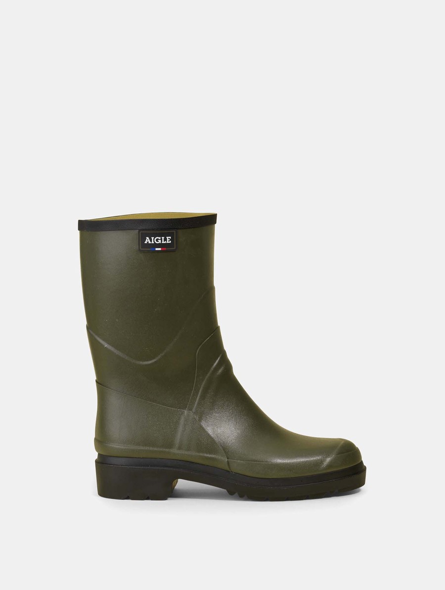 Aigle Ankle Regenlaarzen Heren Olijfgroen | KS483
