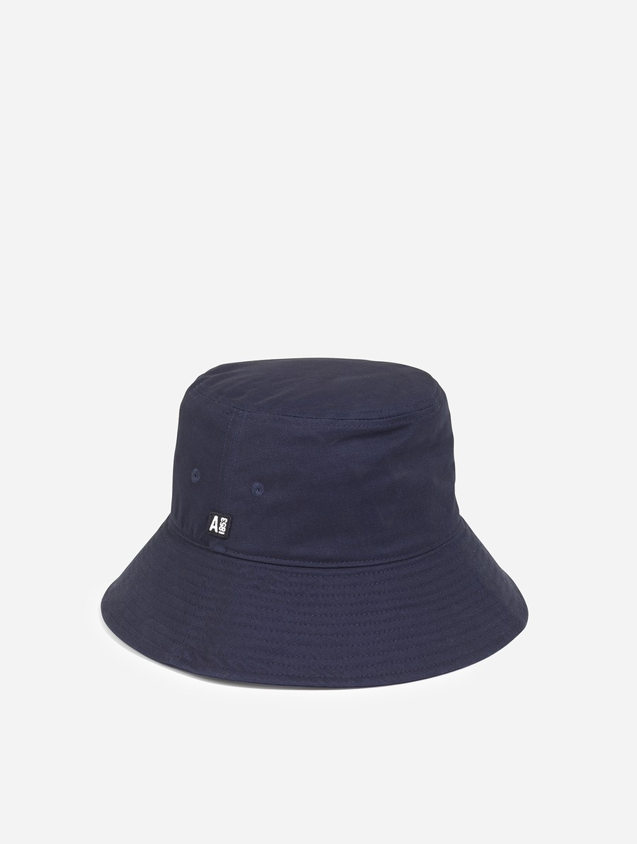 Aigle Asymmetric Edge Bucket Hoed Dames Donkerblauw | UX897
