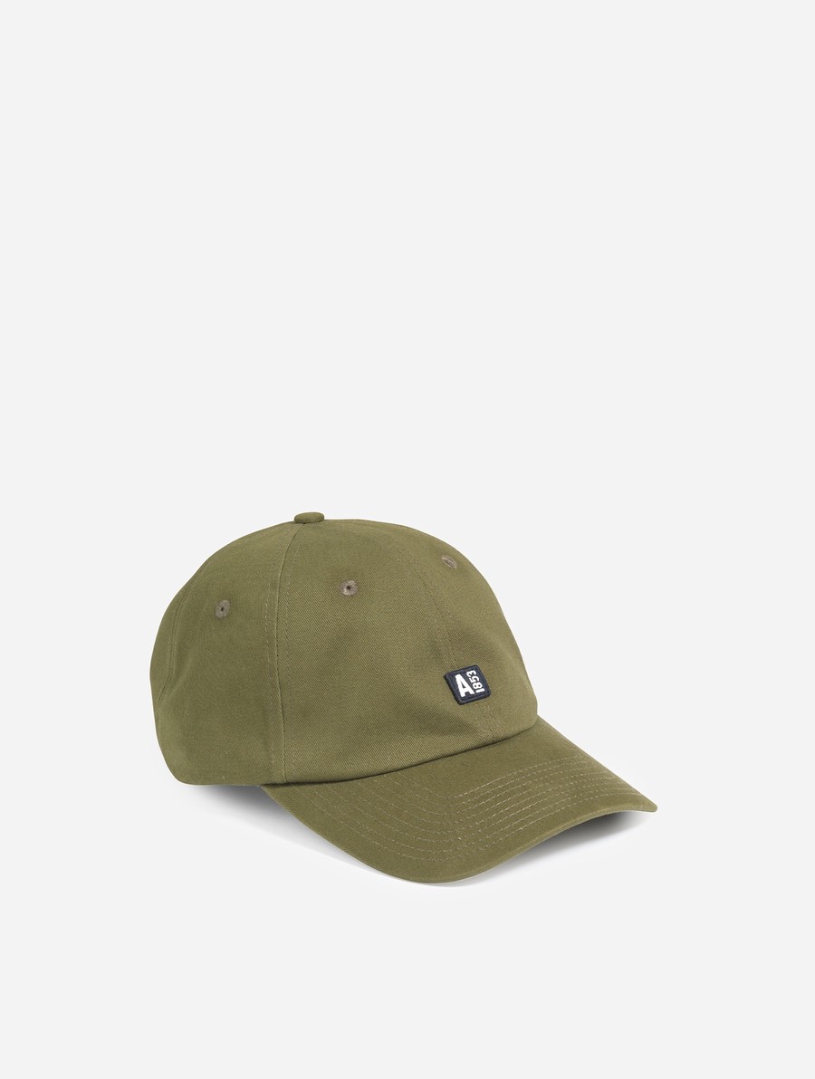 Aigle Badge Embroidered Iconic Caps Dames Olijfgroen | CC893