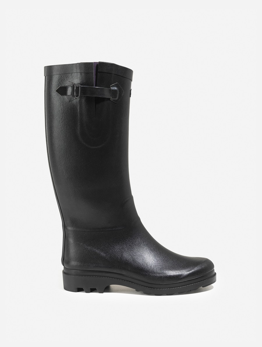 Aigle Boyfriend Regenlaarzen Dames Zwart | OM645