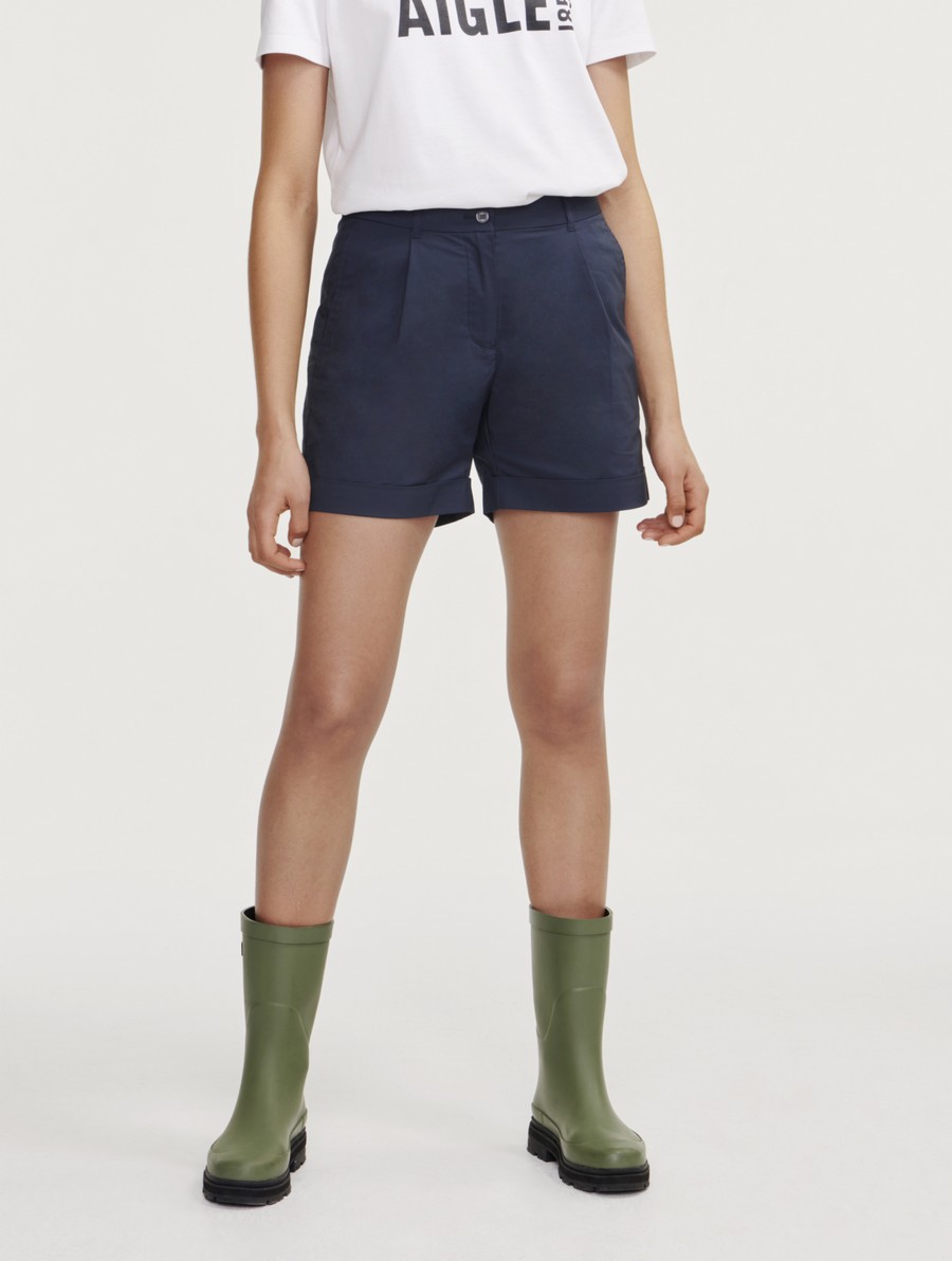 Aigle Chino Badebukse Dames Donkerblauw | RJ582