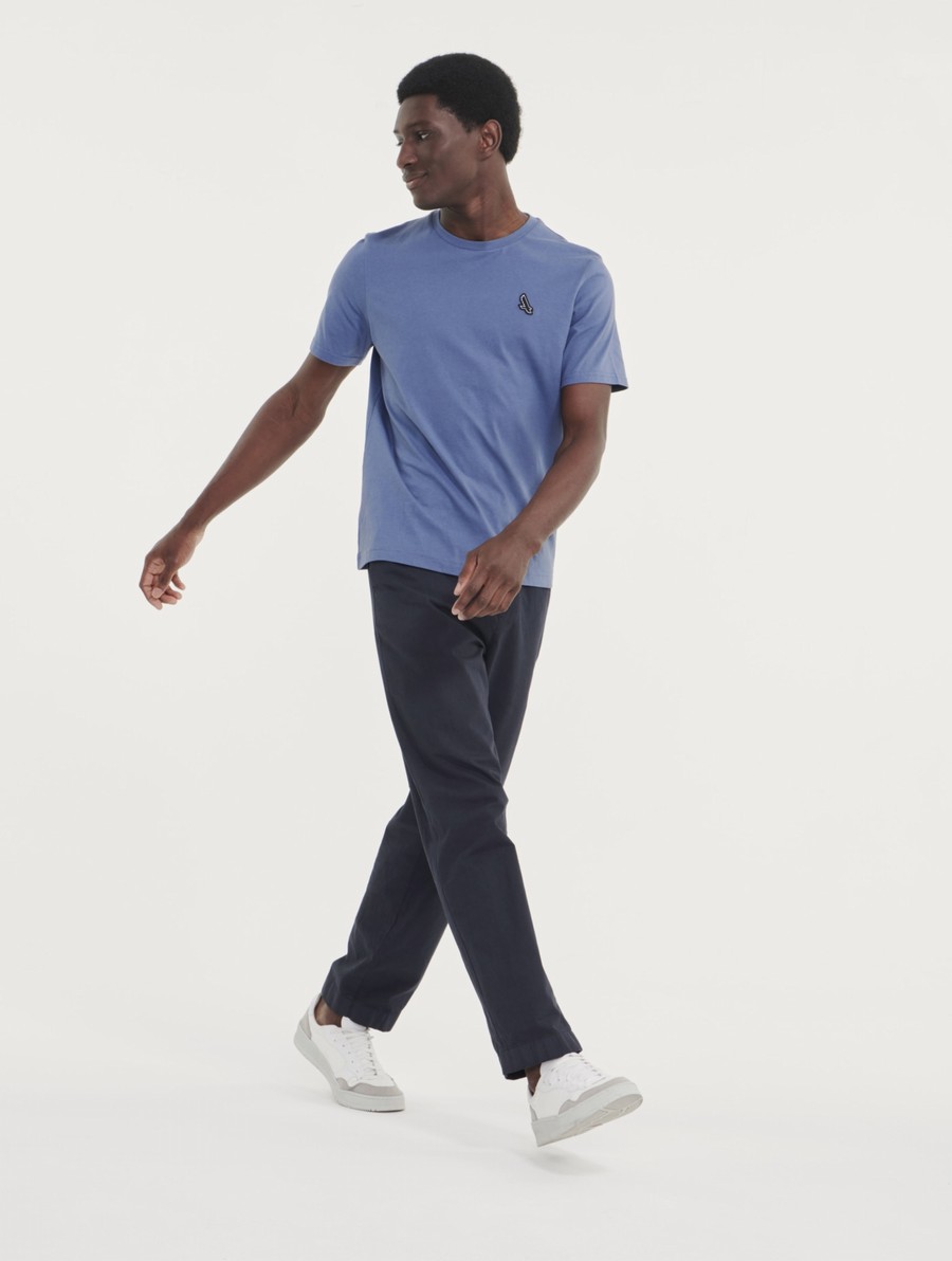 Aigle Chino Broek Heren Donkerblauw | KV136