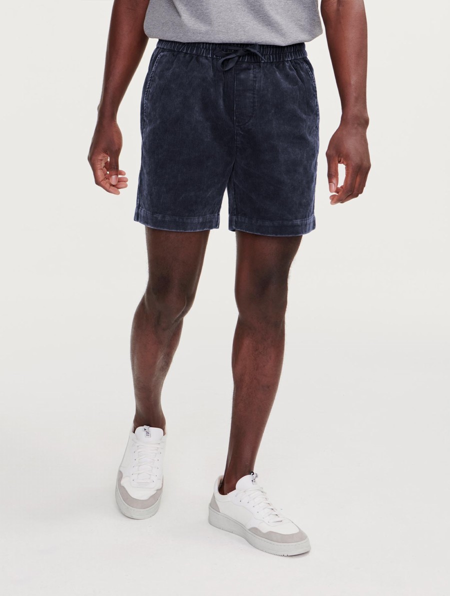 Aigle Corduroy Badebukse Heren Donkerblauw | SI096