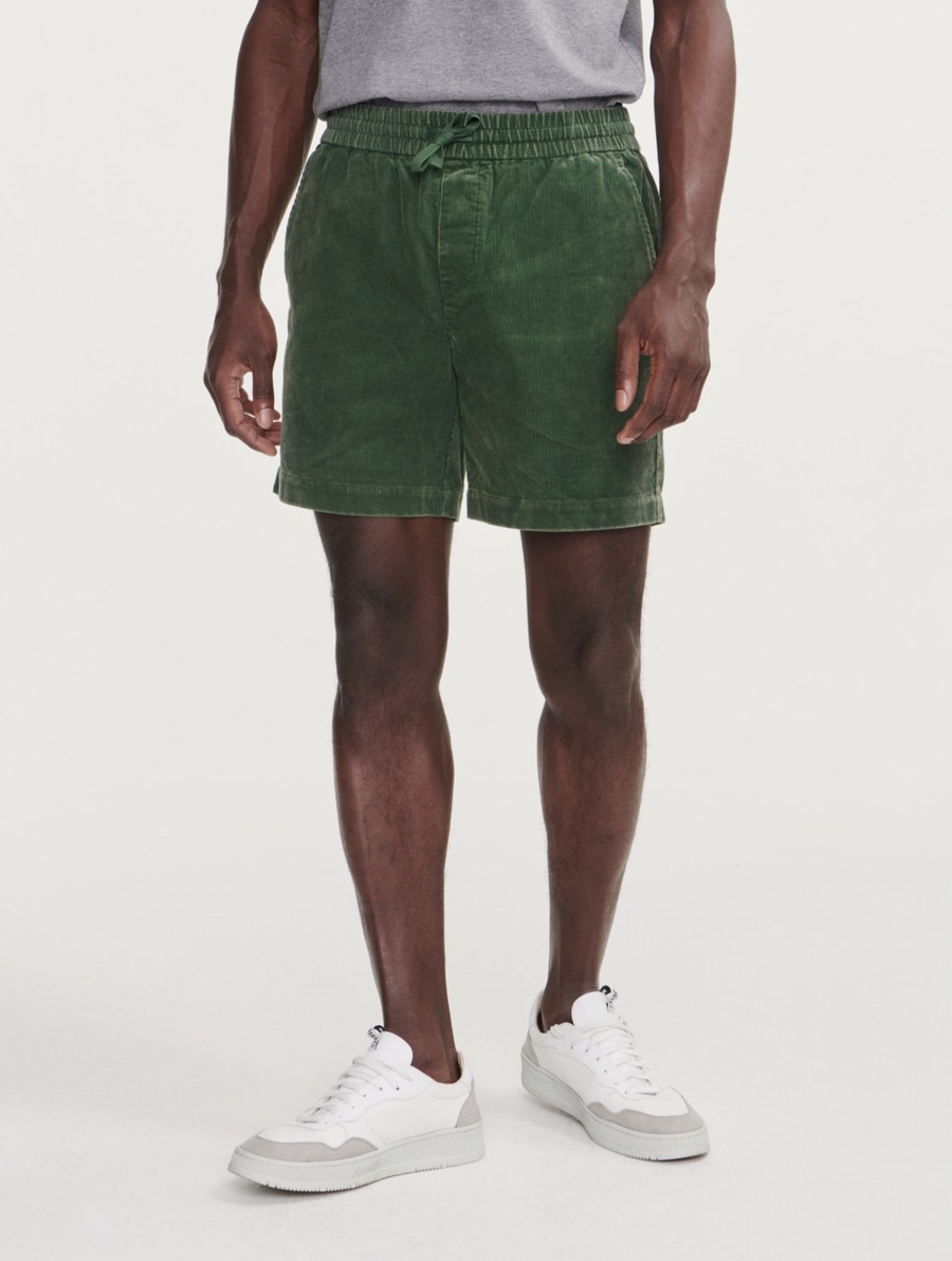 Aigle Corduroy Badebukse Heren Groen | UD643