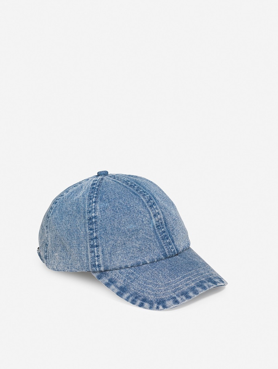 Aigle Denim Adjustable Caps Heren Blauw | TC742