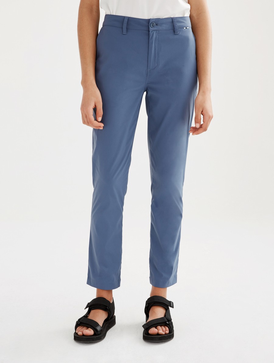 Aigle Dry Fast Slim Broek Dames Blauw | DV365