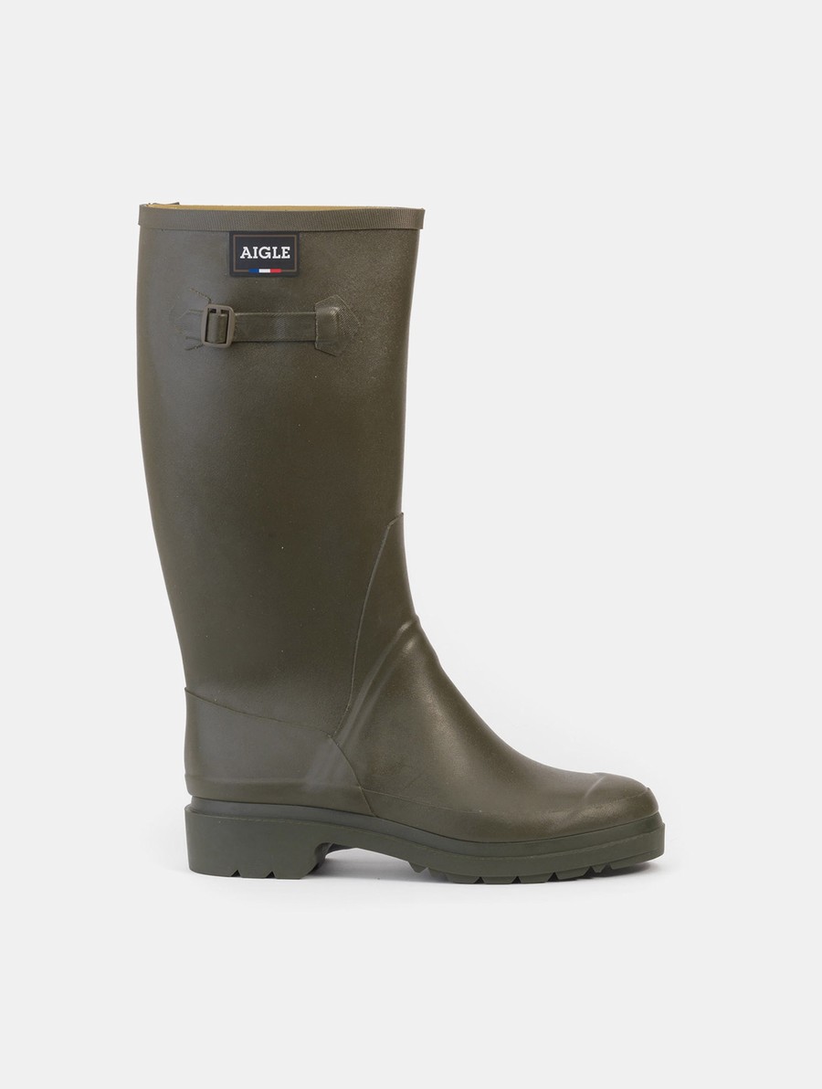 Aigle Gardening Laarzen Dames Olijfgroen | VU195