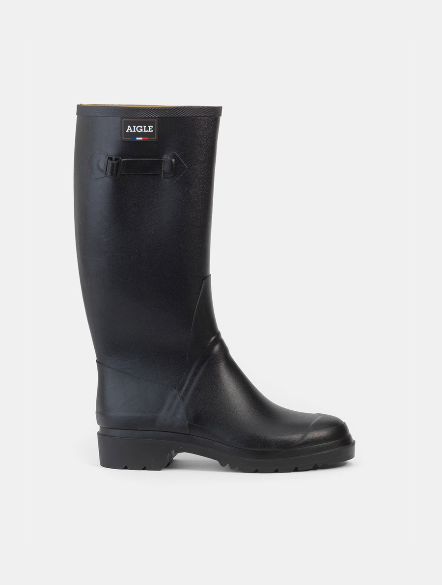 Aigle Gardening Laarzen Heren Zwart | OK604