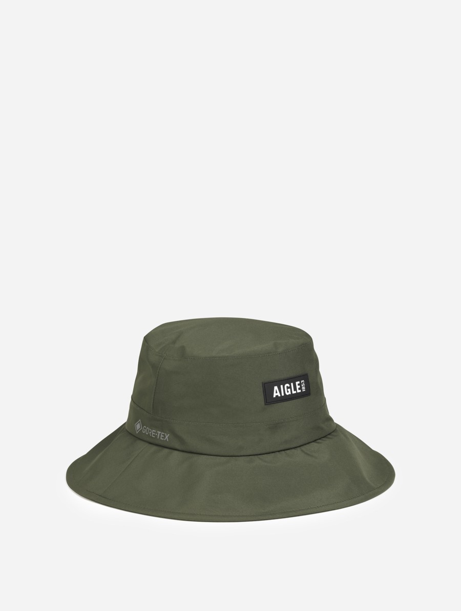 Aigle Gore-tex Iconic Bucket Hoed Dames Groen | EV116