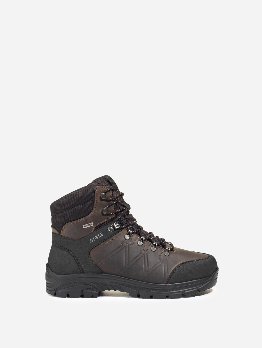 Aigle High-top For Any Activity Wandellaarzen Dames Donkerbruin | HE402