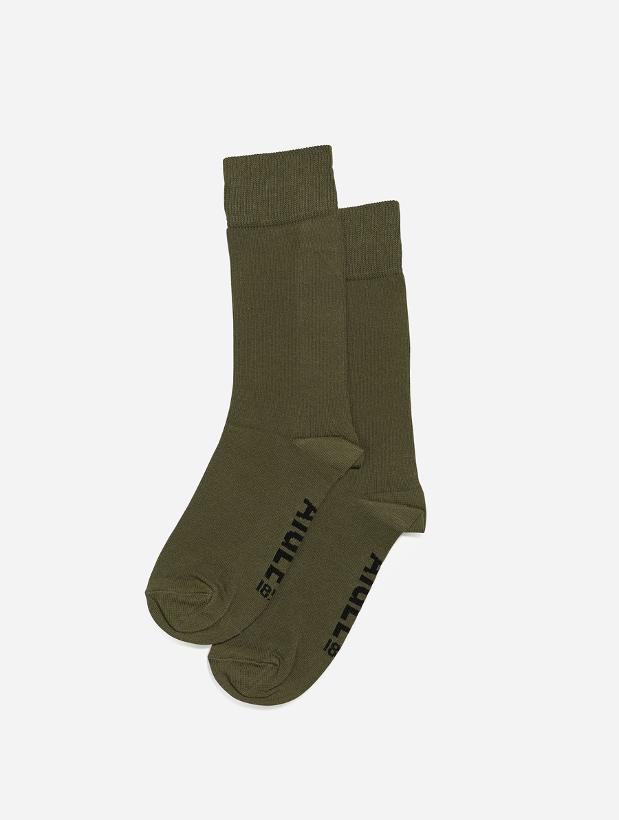 Aigle Iconic Jacquard Sokken Heren Olijfgroen | KA869
