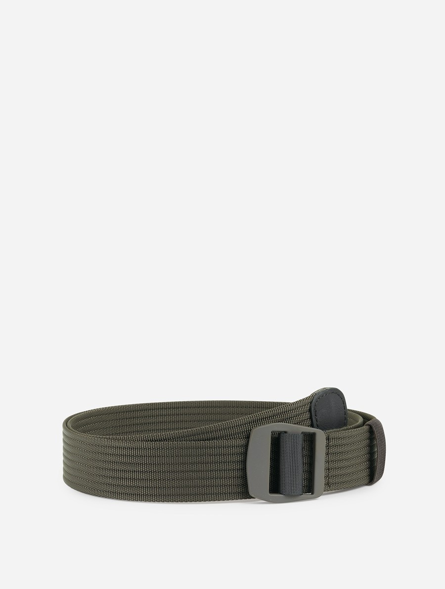 Aigle Iconic With Logo - Metal Gesp Riemen Heren Olijfgroen | PS268