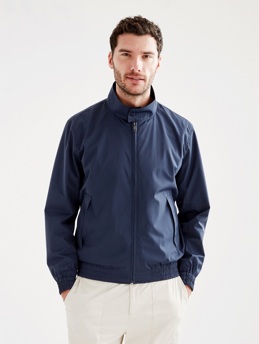 Aigle Kort Waterdichte Jassen Heren Donkerblauw | OX421