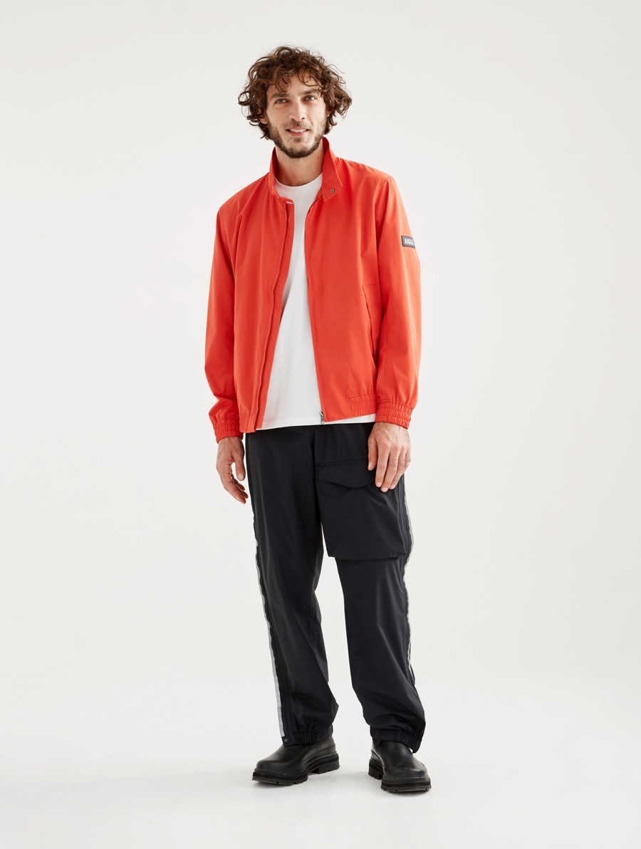 Aigle Kort Waterdichte Jassen Heren Rood | PG363