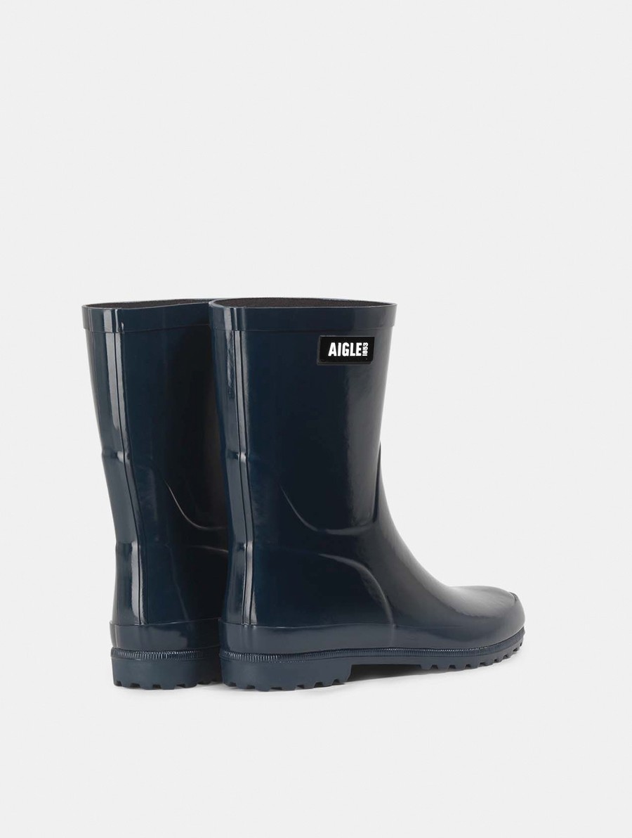 Aigle Lak Ankle Regenlaarzen Dames Donkerblauw | VG358