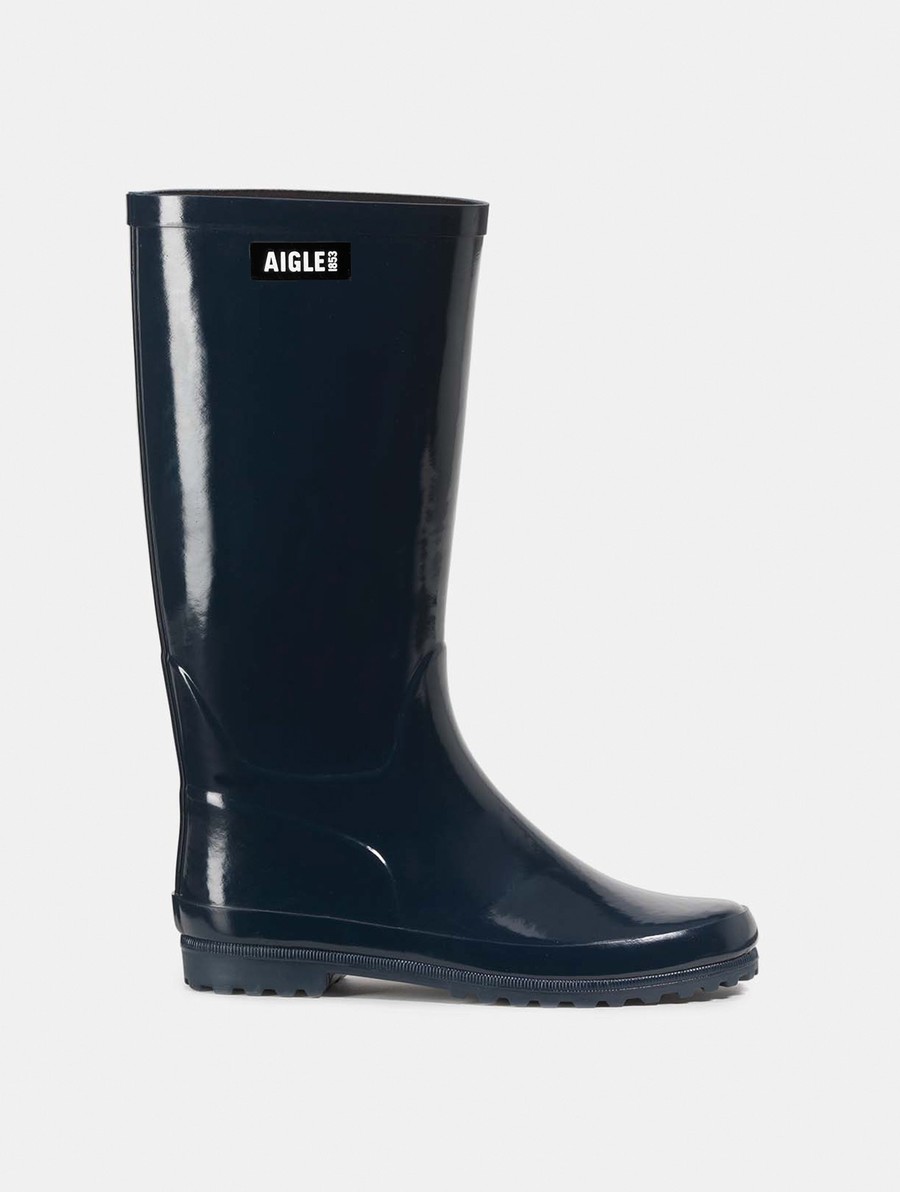 Aigle Lak Regenlaarzen Dames Donkerblauw | PA645