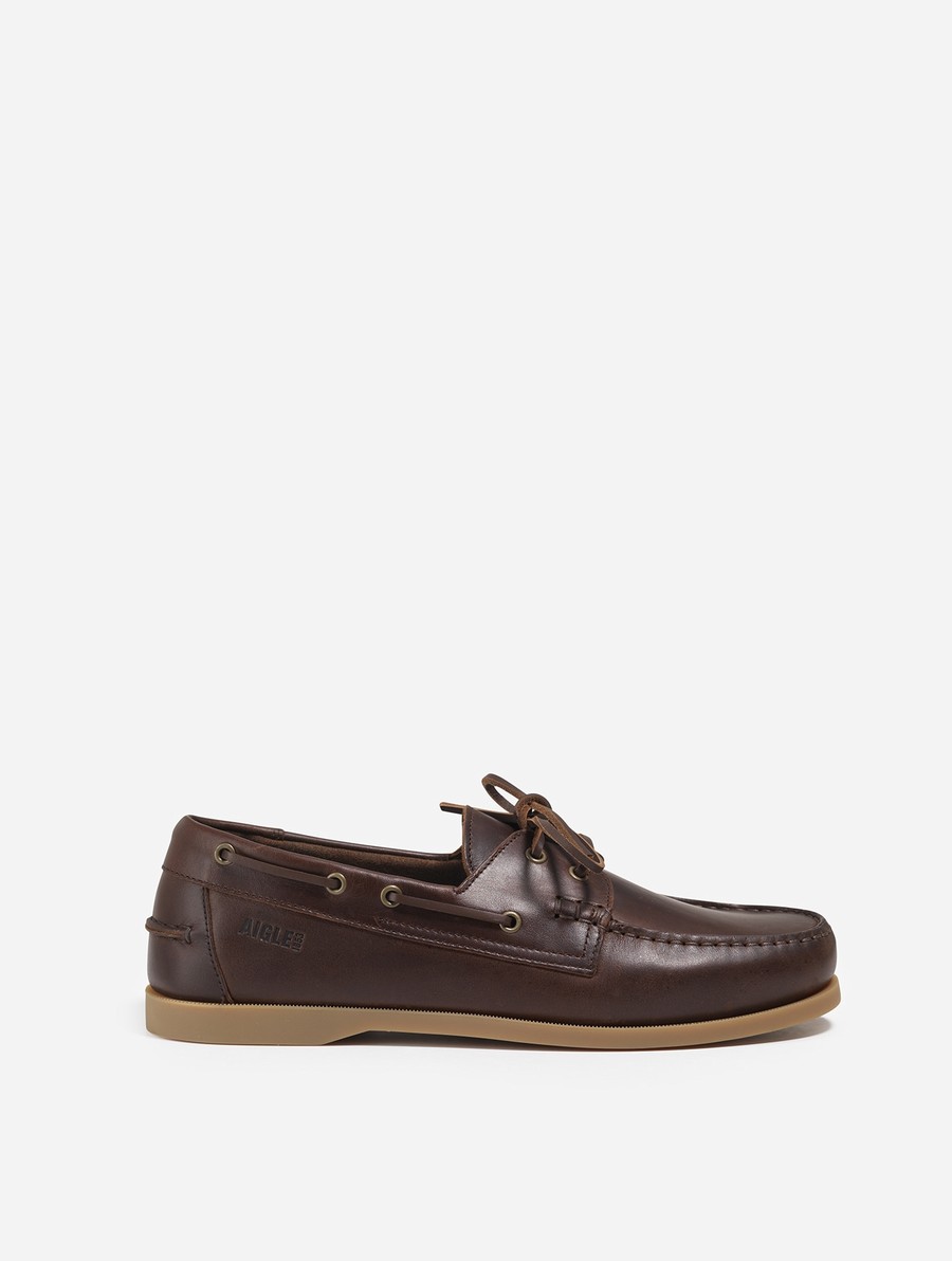 Aigle Leren Loafers Heren Bruin | PC347