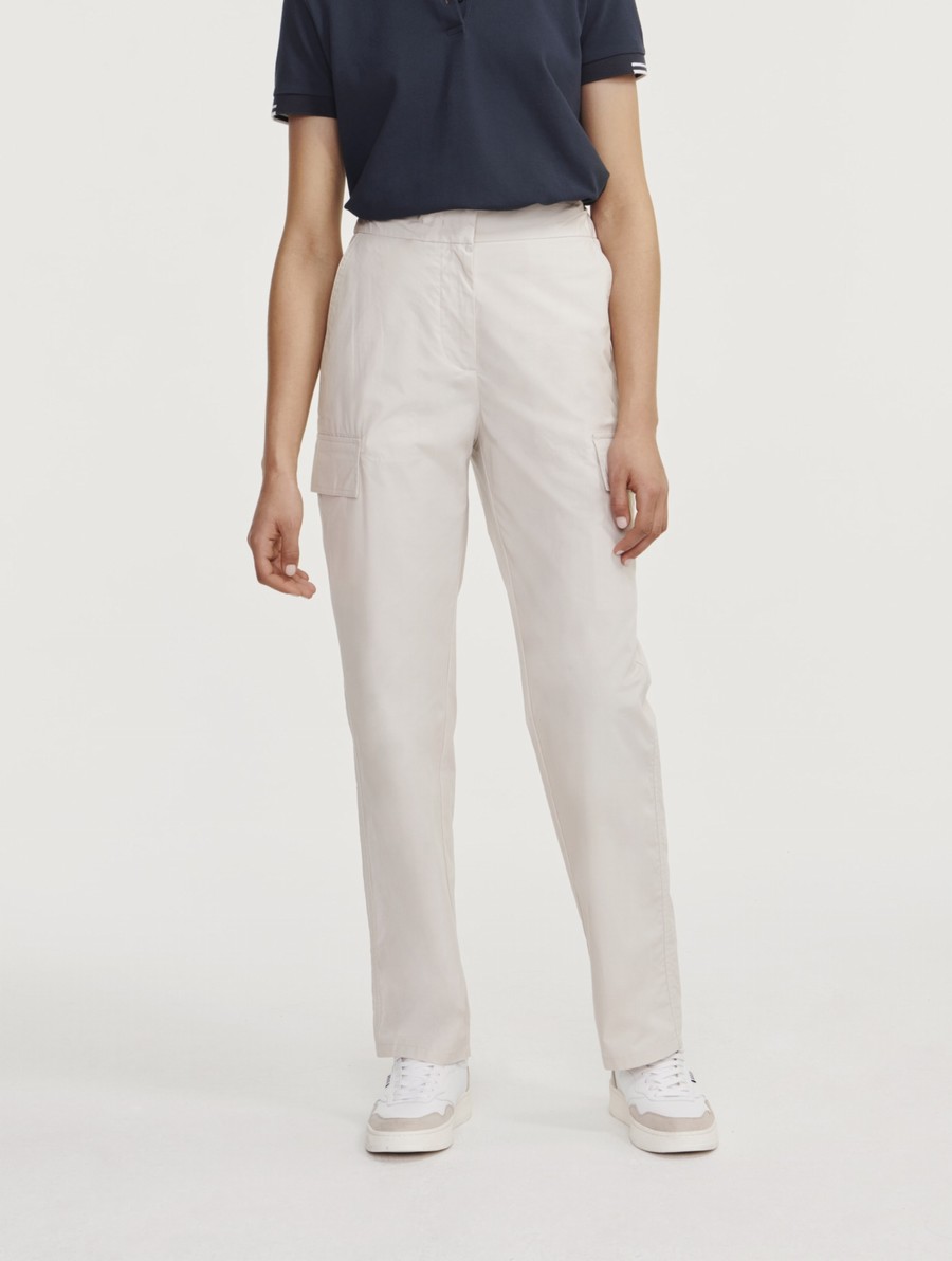 Aigle Lichtgewicht Cargo Broek Dames Wit | KE787