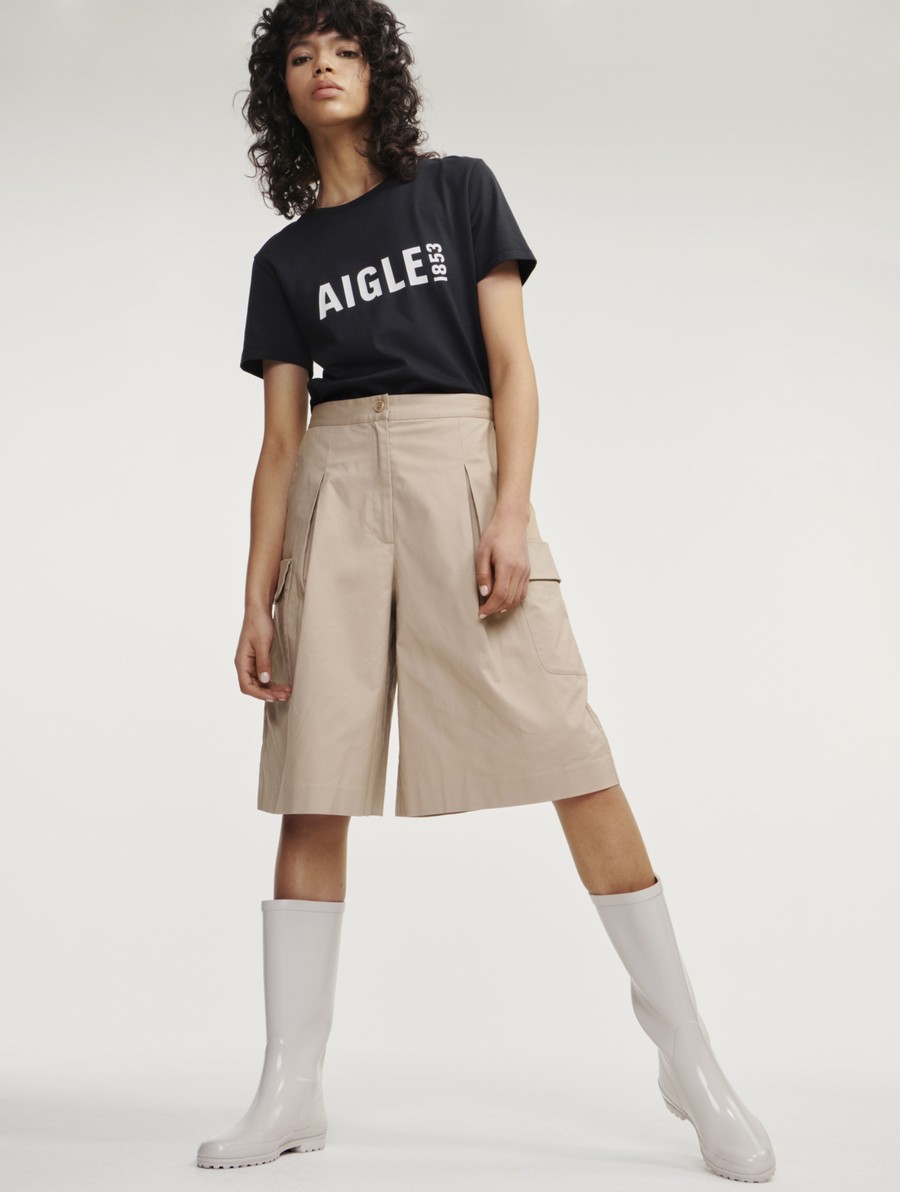 Aigle Long Badebukse Dames Beige | DB314