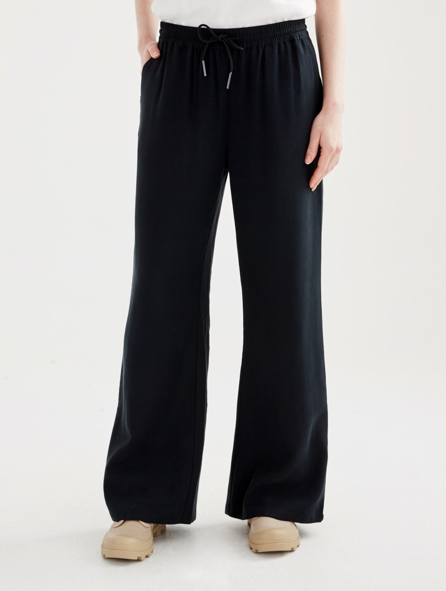 Aigle Loose 7/8 Broek Dames Zwart | UB442