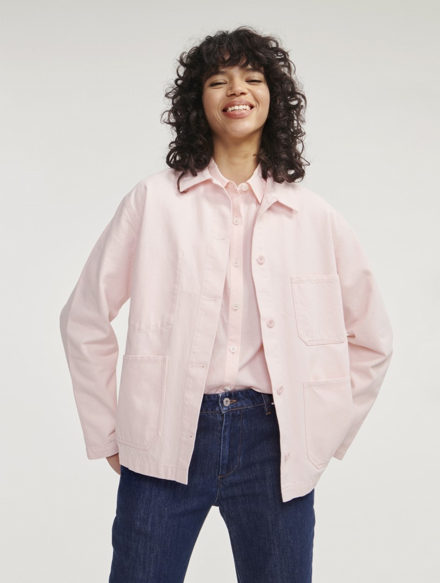 Aigle Mid-length Workwear Jassen Dames Roze | ZG175