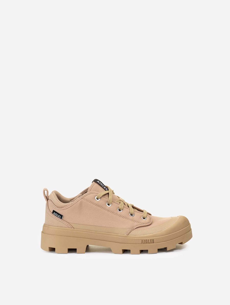 Aigle Recycled Polyester Sneakers Heren Beige | ZQ400