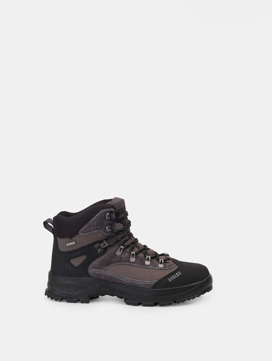 Aigle The Mtd And Ademend High-cut Wandellaarzen Heren Donkergrijs | DV990