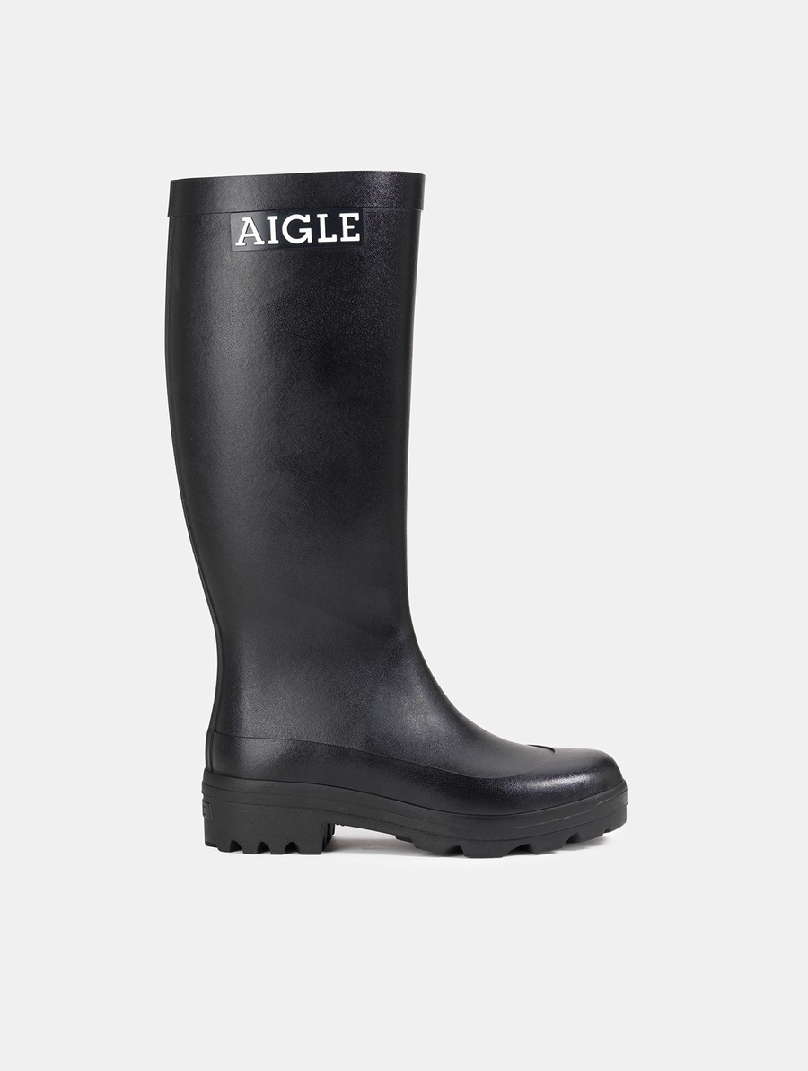Aigle The New Icon, Handmade In France Regenlaarzen Heren Zwart | KT117