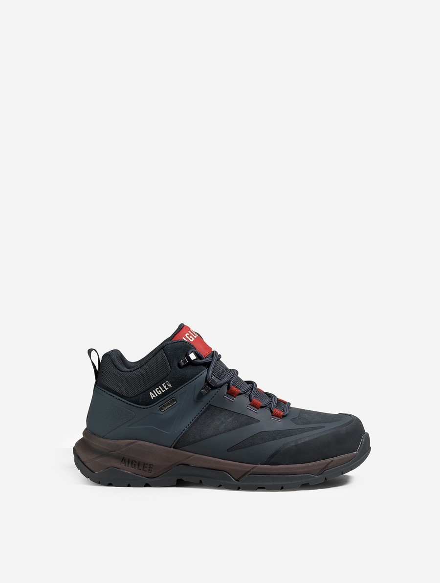 Aigle The Ultra-light With Waterdichte Membrane Wandellaarzen Heren Donkerblauw | BA496
