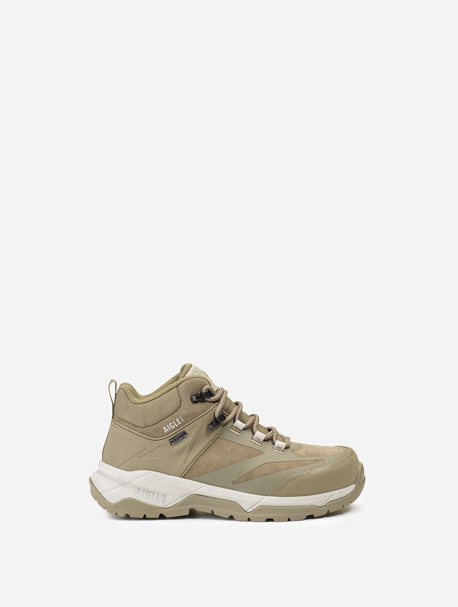 Aigle The Ultra-light With Waterdichte Membrane Wandellaarzen Heren Beige | MS547