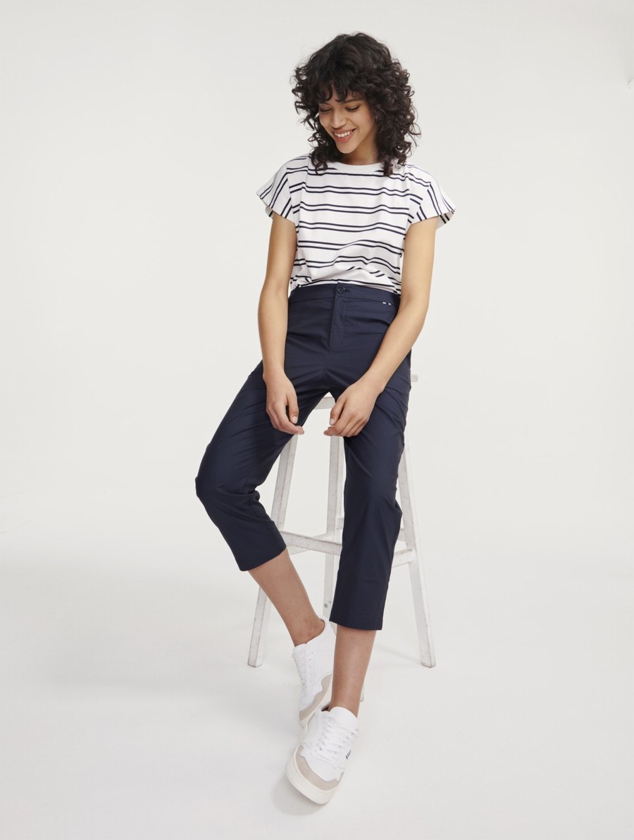 Aigle Twill Coolmax Broek Dames Donkerblauw | ZA389
