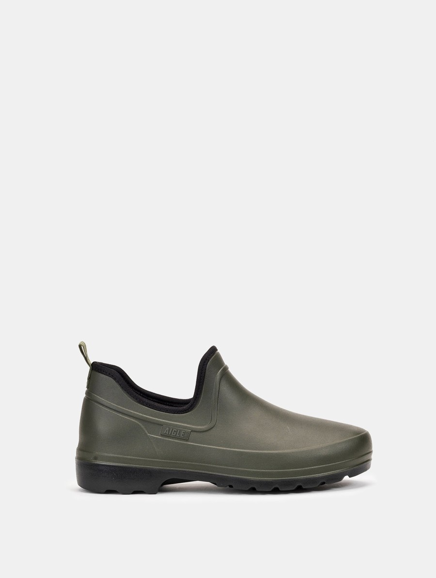 Aigle Ultra-light Closed Slip On Heren Groen | QA815