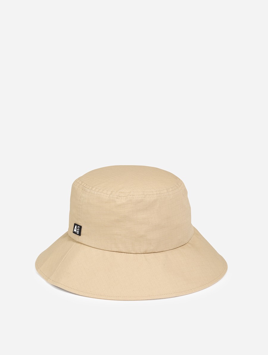 Aigle Uvc With Drawstring Bucket Hoed Dames Beige | SL842