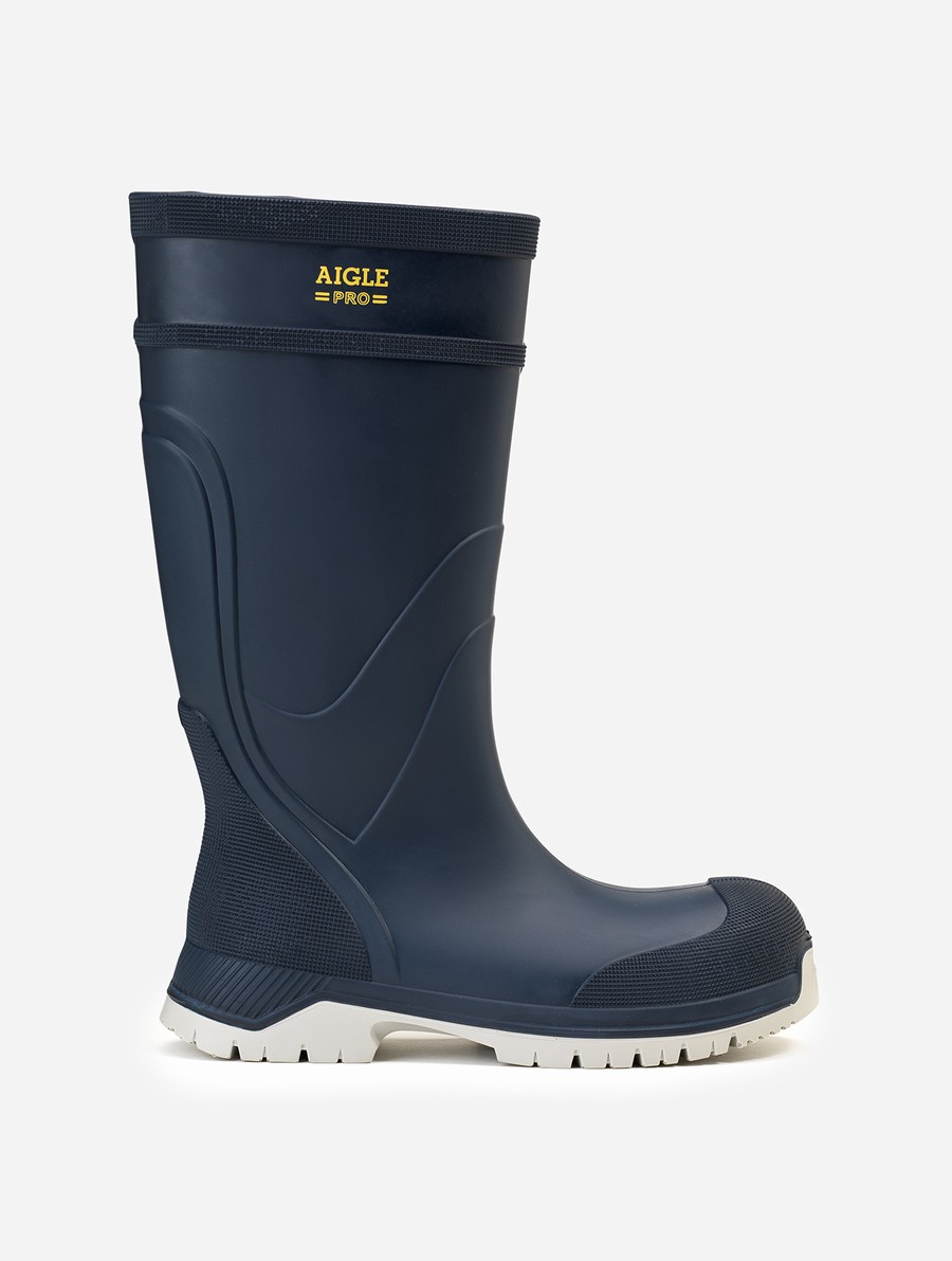 Aigle Veiligheids Laarzen Heren Donkerblauw | HB464