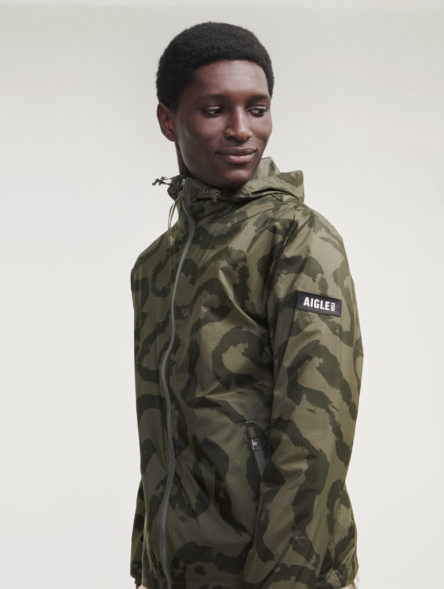 Aigle With Print Compactable Jassen Heren Camouflage | RV536
